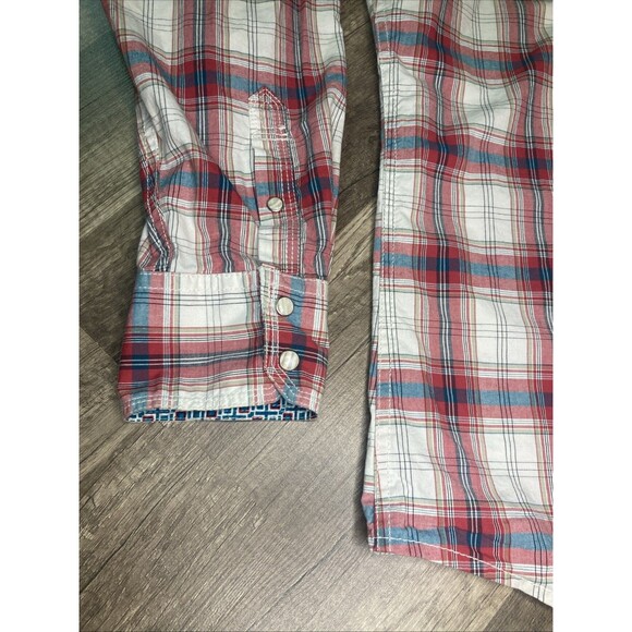 Wrangler 20X Competition Advanced Comfort Pearl Snap Shirt Men’s XL Flip Cuff - Picture 10 of 11